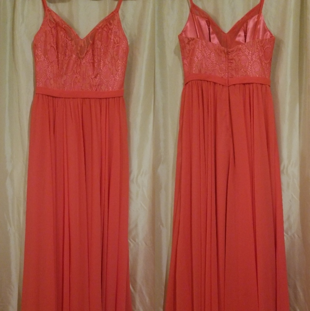 Coral Formal Gown